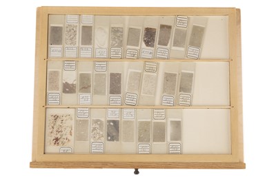 Lot 247 - Large University Collection of Geological Microscope Slides
