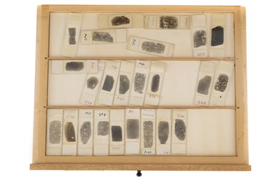 Lot 247 - Large University Collection of Geological Microscope Slides