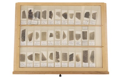 Lot 247 - Large University Collection of Geological Microscope Slides