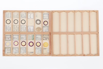 Lot 248 - Collection of 113 Diatom Microscope Slides