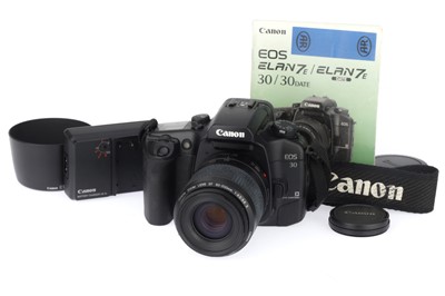 Lot 136 - A Canon EOS 30 35mm SLR Camera