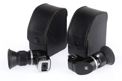 Lot 400 - A Pair of Olympus OM System Varimagni Finders