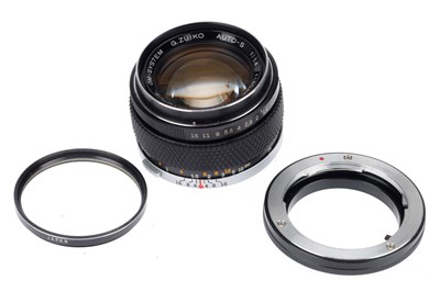 Lot 218 - An Olympus Zuiko f/1.4 50mm OM System Lens