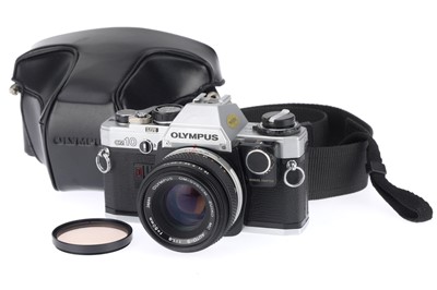 Lot 154 - An Olympus OM-10 35mm SLR Camera