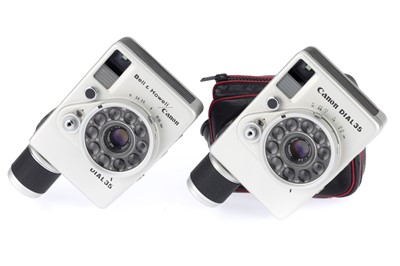 Lot 145 - A Pair of Canon Dial 35 Half Frame Cameras