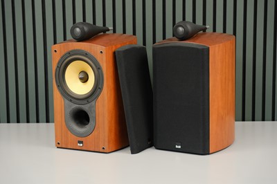 Lot 599 - A Pair of Bowers & Wilkins 805s Stand Mount Speakers