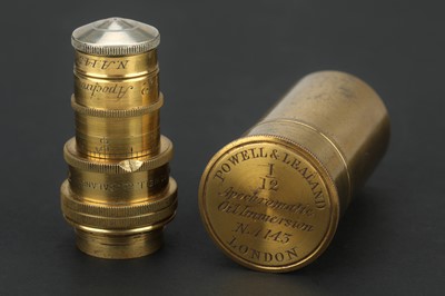 Lot 235 - Historically Important Microscope Objective by Powell & Lealand