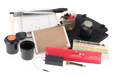 Lot 376 - A Selection of Darkroom Equipment