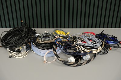 Lot 602 - A Selection of Hi-Fi & Audio Cables