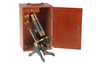 Lot 405 - A Simple Brass Microscope