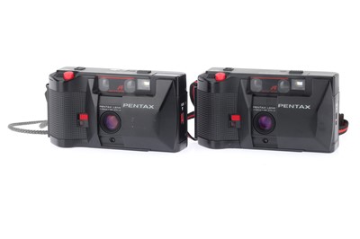 Lot 100 - A Pair of Pentax PC35 AF-M 35mm Compact Cameras