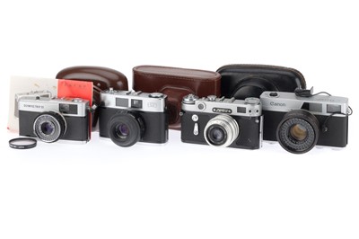 Lot 99 - A Selection of 35mm Cameras