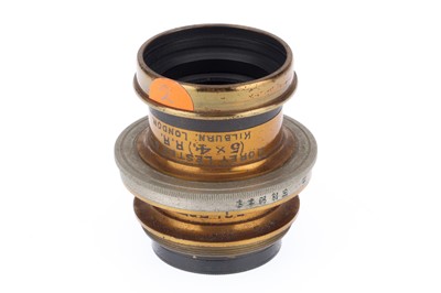 Lot 244 - A Dorey Lester 5x4 Brass Lens