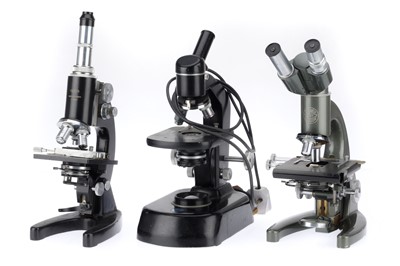 Lot 416 - Classic Microscopy, Collection of Microscopes