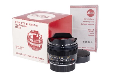 Lot 72 - A Leitz Fisheye-Elmarit-R f/2.8 16mm Lens