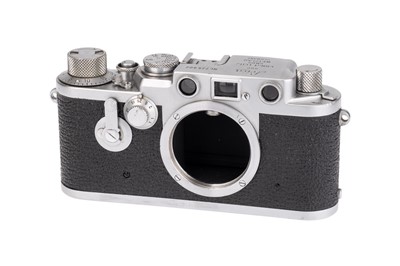 Lot 18 - A Leica IIIf Delay 'British Royal Airforce' Rangefinder Camera Body