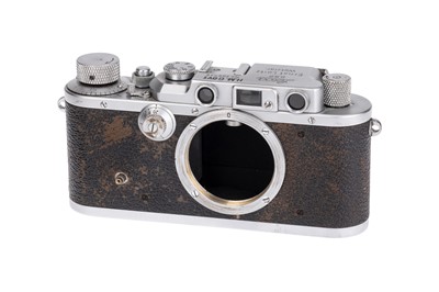 Lot 10 - A Leica III 'H.M. Govt' Rangefinder Camera Body