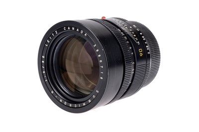 Lot 80 - A Leitz Summicron-R f/2 90mm Lens