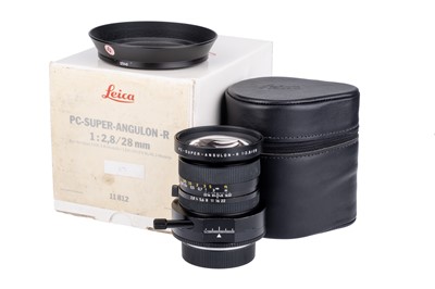 Lot 76 - A Leitz PC-Super-Angulon-R f/2.8 28mm Lens