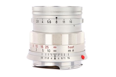 Lot 168 - A Leitz Summicron f/2 50mm Lens