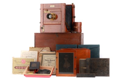 Lot 188 - An Underwood Instanto Half Plate Camera