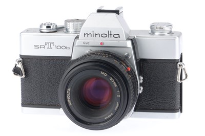 Lot 105 - A Minolta SRT100b 35mm SLR Camera