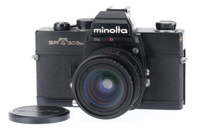 Lot 106 - A Minolta SRT303b 35mm SLR Camera