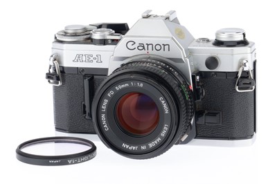 Lot 135 - A Canon AE-1 35mm SLR Camera