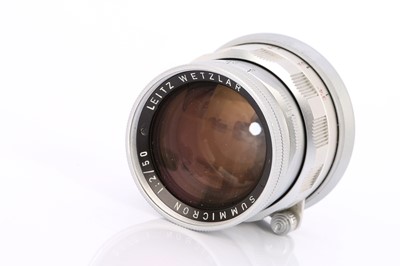Lot 170 - A Leitz Summicron f/2 50mm Lens