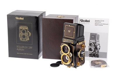 Lot 259 - A Rollei Rolleiflex 2.8F Aurum TLR Medium Format Camera