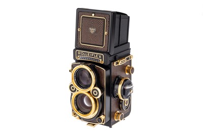 Lot 259 - A Rollei Rolleiflex 2.8F Aurum TLR Medium Format Camera