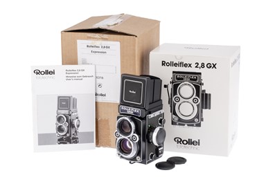 Lot 266 - A Rollei Rolleiflex 2.8GX Expression TLR Medium Format Camera