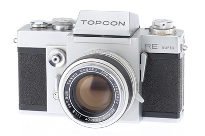 Lot 82 - A Topcon RE Super 35mm SLR Camera