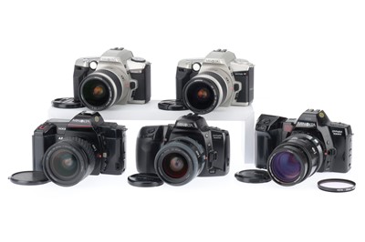 Lot 94 - A Selection of Minolta 35mm Autofocus SLR Cameras