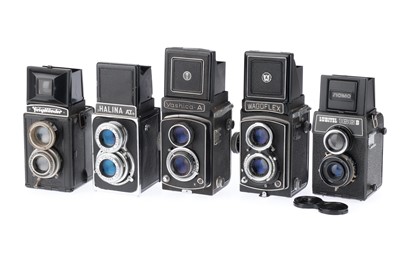 Lot 172 - A Selection of Medium Format TLR Cameras