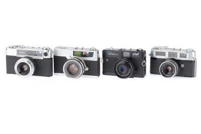 Lot 77 - A Group of 35mm Rangefinder Cameras