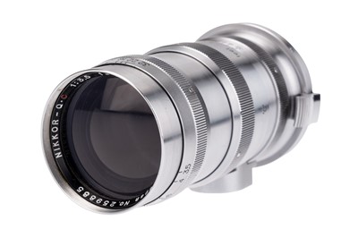 Lot 153 - A Nikon Nikkor-Q.C f/3.5 135mm Lens