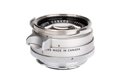 Lot 54 - A Leitz Summilux f/1.4 35mm 'Steel Rim' Lens