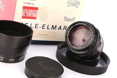 Lot 177 - A Leitz Tele-Elmarit f/2.8 90mm Lens