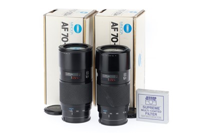 Lot 236 - A Pair of Minolta AF f/4 70-210mm "Beercan" Lenses