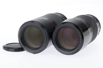 Lot 236 - A Pair of Minolta AF f/4 70-210mm "Beercan" Lenses
