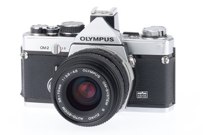 Lot 149 - An Olympus OM-2 35mm SLR Camera VSOE Badged.