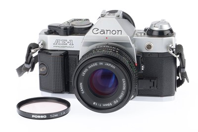 Lot 140 - A Canon AE-1 Program 35mm SLR Camera