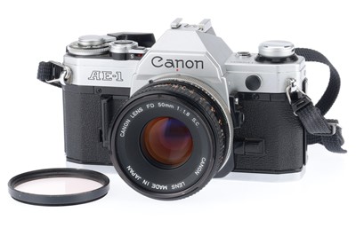 Lot 141 - A Canon AE-1 35mm SLR Camera