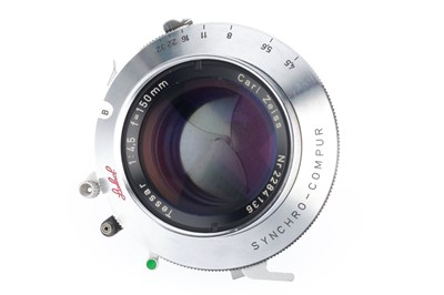 Lot 283 - A Carl Zeiss Tessar f/4.5 150mm Large Format Lens