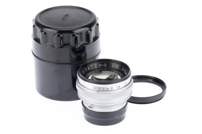 Lot 279 - A Krasnogorsk Jupiter-3 f/1.5 5cm Lens