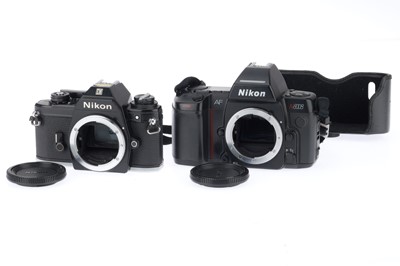 Lot 197 - A Pair of Nikon SLR 35mm Camera Bodies