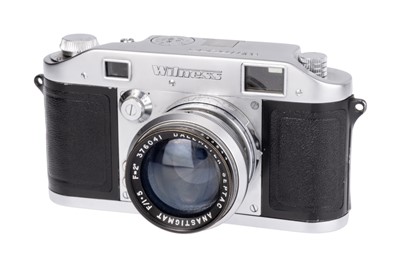 Lot 116 - An Ilford Witness Rangefinder Camera