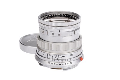 Lot 61 - A Leitz Summicron f/2 50mm Lens