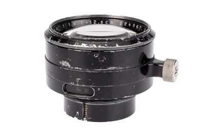 Lot 312 - An Ernostar Anastigmat f/1.8 125mm Lens